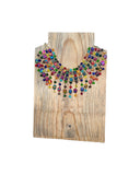 Mexican Handmade Short Waterfall Necklace