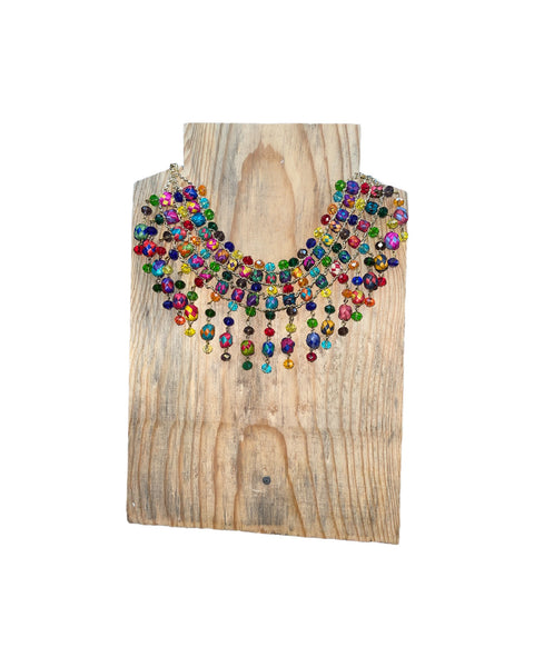 Mexican Handmade Short Waterfall Necklace