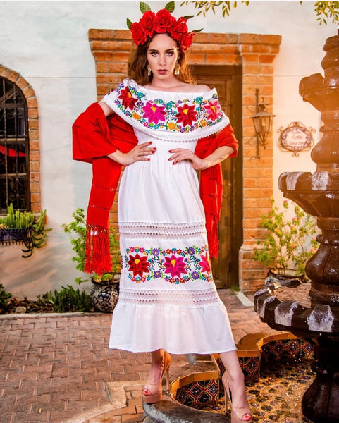 Authentic Mexican Dresses - Timeless styles and hand embroidered details Cielito Lindo Authentic Mexican Dresses - Timeless styles and hand embroidered details Cielito Lindo