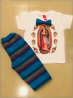 Our Lady of Guadalupe T-shirt and Pants Set for Boys