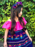 Mexican Virgen de Guadalupe Girls Dress 2 Pc