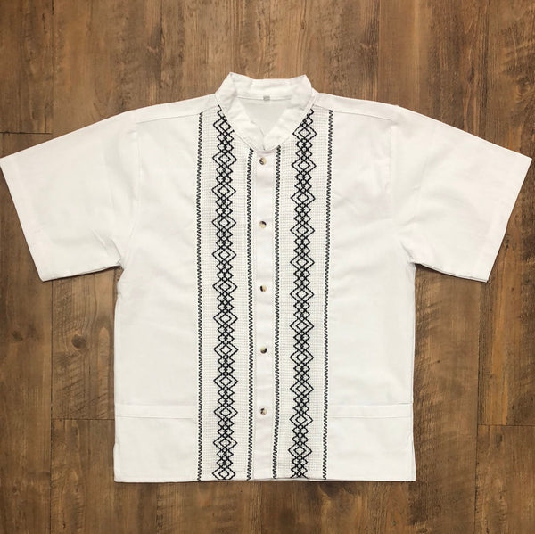 mexican dress shirts Men's Guayabera Mayan Style – Cielito Lindo