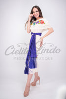 Off the Shoulder Victoria Dress Cream - Cielito Lindo