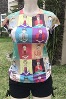 Mexican Printed T-Shirt Frida Kahlo Pop Modern Graphic Tee - Cielito Lindo