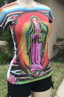 Virgencita de Guadalupe Graphic Tee Shirt - Cielito Lindo