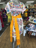 Yellow Mexican Silky Shawls